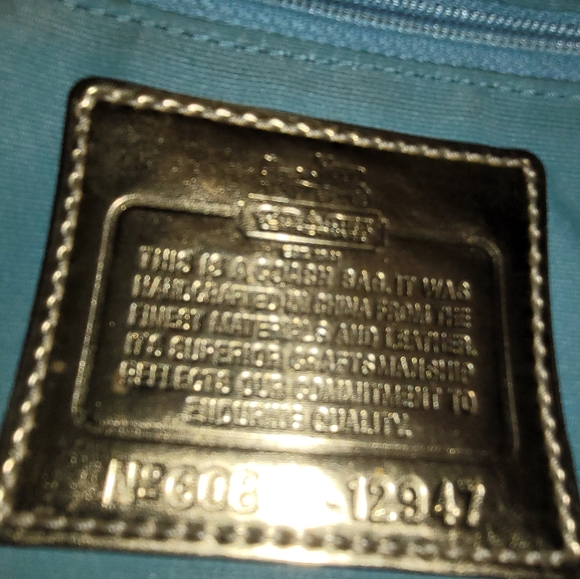 Brown Coach satchel - Picture 5 of 7